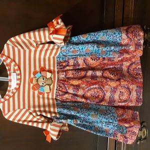 Bonnie Baby fall Thanksgiving dress 18 month